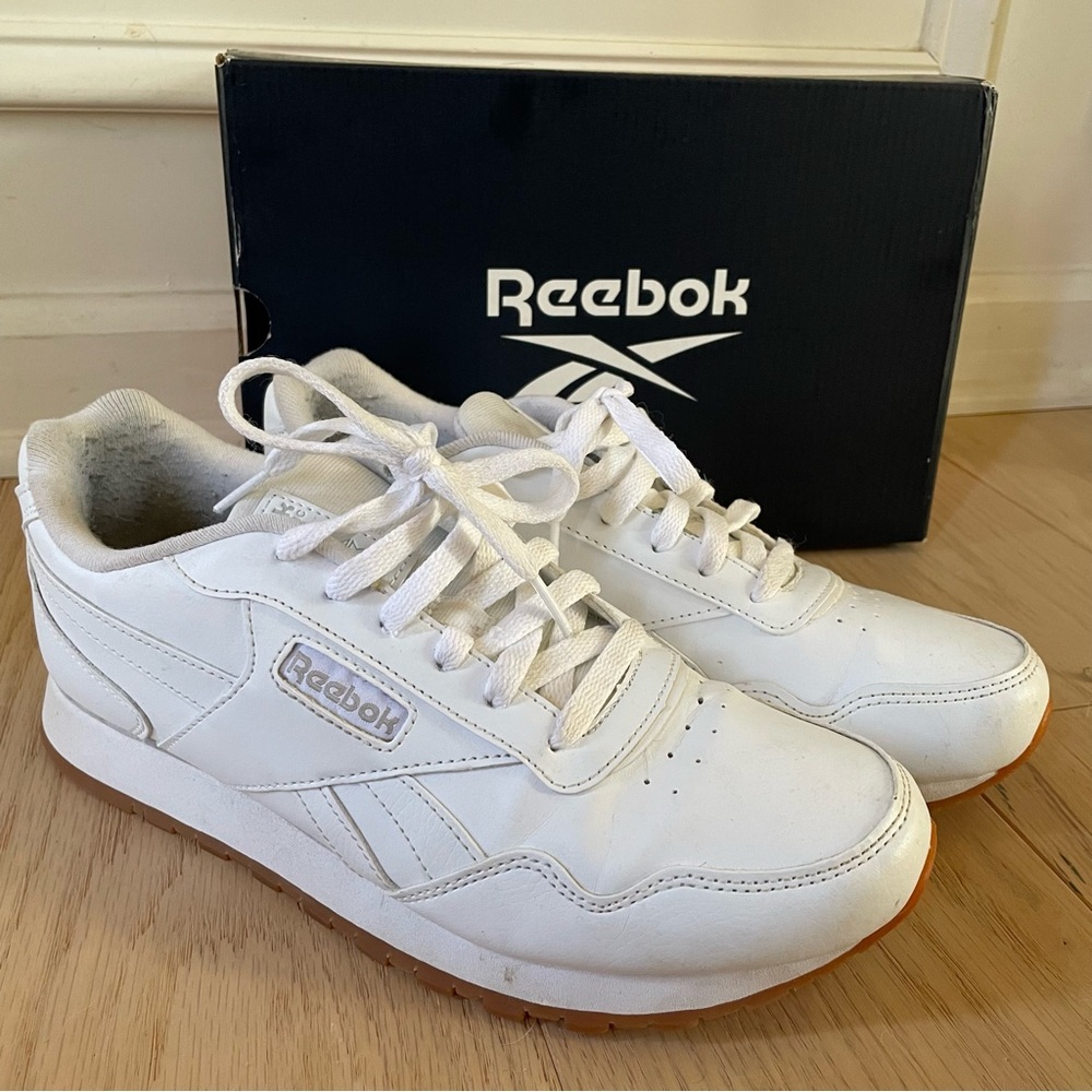 Classic White Reebok Sneakers
